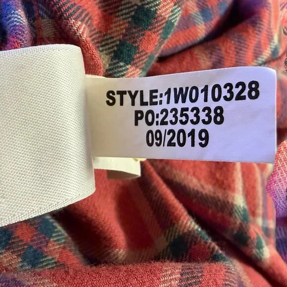 Vineyard Vines Slim Longshore Flannel Shirt | Men's Size L | Coastal Cabincore - Picture 6 of 7